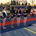 Four Gymnasts in a Line