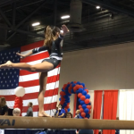 Amber on Balance Beam